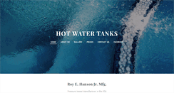 Desktop Screenshot of hotwatertank.us